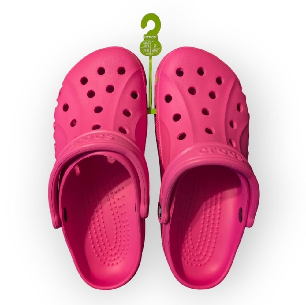 CROCS Electric Pink NWT Women's 9 Men's 7